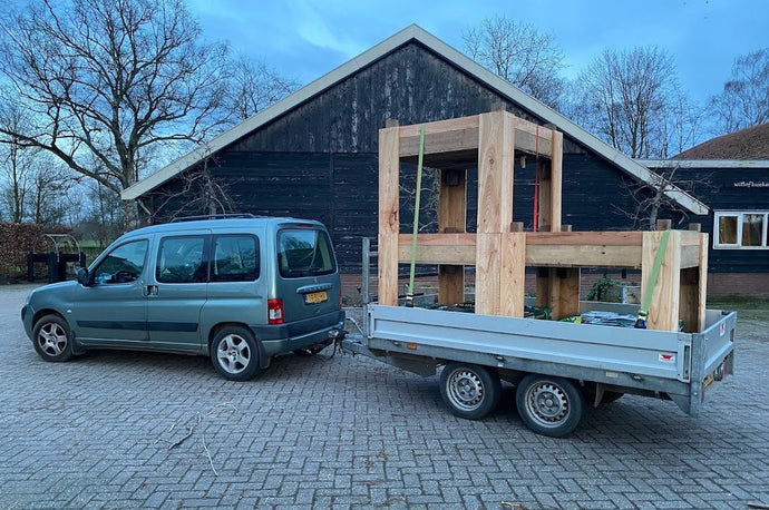 Transport moestuinbak lastig? Laat het bezorgen!