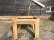 Moestuinbak met uniek waterbuffersysteem